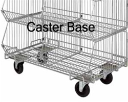 Stacking Basket Mobile Caster Base Only