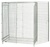 Wire Security Door Kit only, no shelving, no side or back panels
