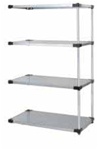 Quantum Stainless steel Solid Shelf Add-On Unit