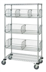 Wire Basket Unit, dividers sold separately