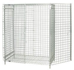 Wire Security Door Kit only, no shelving, no side or back panels
