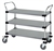 3 Solid Shelf Cart